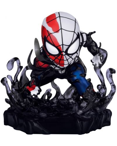 Statueta Beast Kingdom Marvel: Maximum Venom - Venomized Spider-Man 8 cm - 1