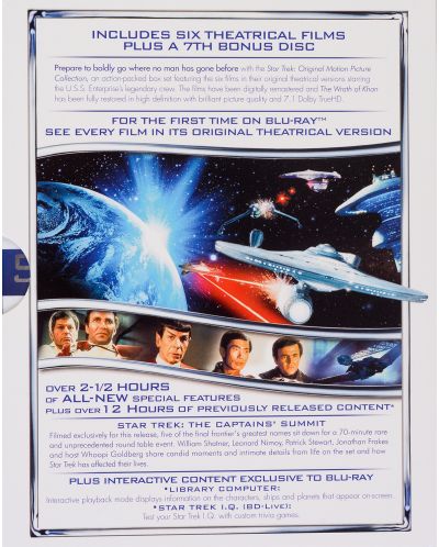 Star Trek - Original Motion Picture Collection 1-6 (Blu-ray) - 2