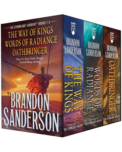Stormlight Archive Boxed Set I, Books 1-3 : The Way of Kings, Words of Radiance, Oathbringer	 - 1
