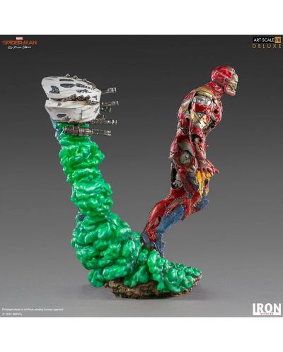 Iron Studios Marvel: Spider-Man - Statuia Iluzie Iron Man (Deluxe Art Scale), 21 cm - 7