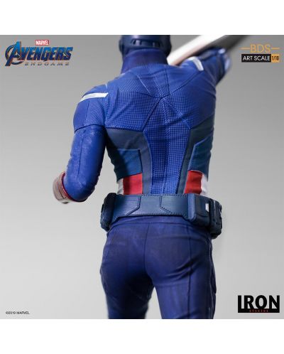 Statueta Iron Studios Marvel: Avengers - Captain America, 21 cm	 - 8