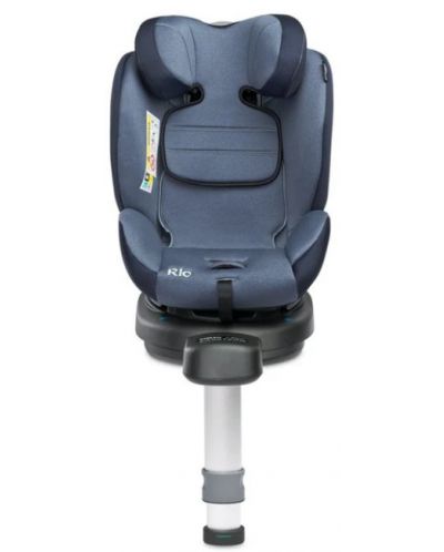 Scaun auto Caretero - Rio, IsoFix, i-Size, 40-105 cm, Albastru - 5