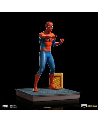 Statuetă Iron Studios Marvel: Spider-Man - Spider-Man (60's Animated Series) (Pointing) - 5