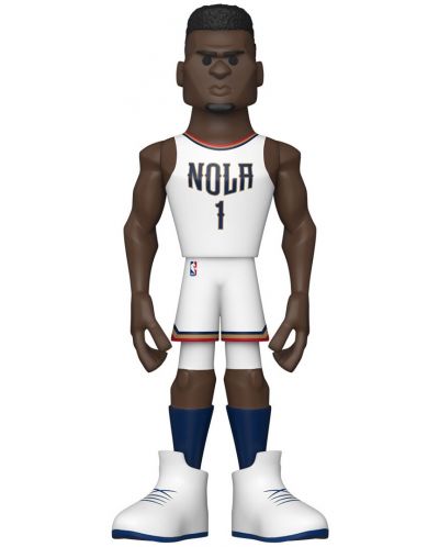 Statuetă Funko Gold Sports: Basketball - Zion Williamson (New Orleans Pelicans), 30 cm - 1