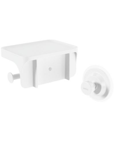 Suport pentru hârtie igienică și raft Umbra - Flex Adhesive, alb - 7
