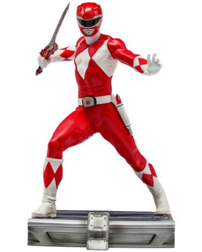 Statueta  Iron Studios Television: Mighty Morphin Power Rangers - Red Ranger, 17 cm - 1