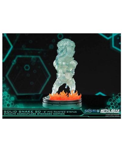 Statueta First 4 Figures Games: Metal Gear Solid - Snake Stealth Camouflage, 20 cm - 3