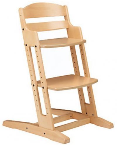 Scaun de masă pentru copii BabyDan DanChair - High chair, Natural - 2