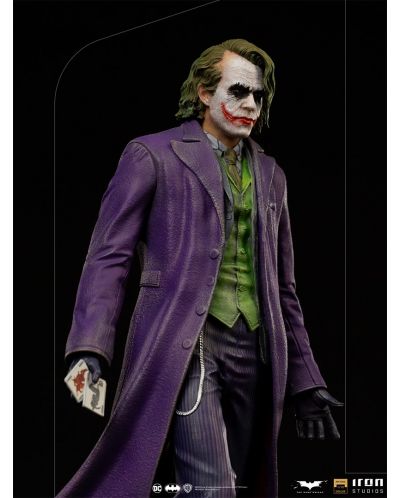 Statueta Iron Studios DC Comics: Batman - The Joker (The Dark Knight) (Deluxe Version), 30 cm - 7
