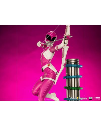 Statueta Iron Studios Television: Mighty Morphin Power Rangers - Pink Ranger, 23 cm - 5