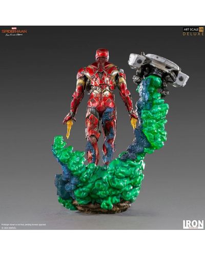 Iron Studios Marvel: Spider-Man - Statuia Iluzie Iron Man (Deluxe Art Scale), 21 cm - 6