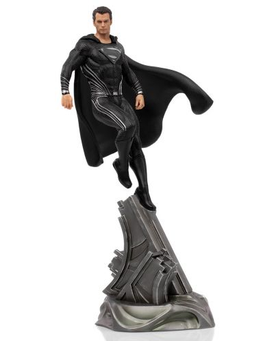 Figurină Iron Studios DC Comics: Justice League - Black Suit Superman, 30 cm - 1