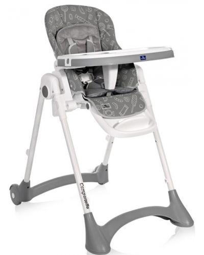 Scaun de masa Lorelli Campanella Grey Candy