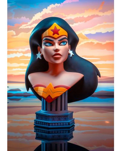 Statueta bust Diamond Select Marvel: Justice League - Wonder Woman (Legends in 3D), 25 cm - 3