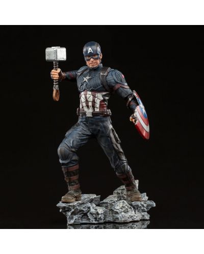 Figurina Iron Studios Marvel: Avengers - Captain America Ultimate, 21 cm - 2