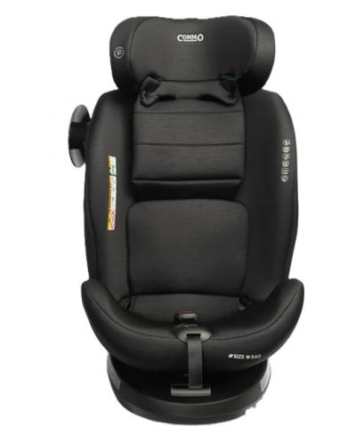 Scaun auto Caretero - Commo, IsoFix, i-Size, 40-150 cm, Bej - 4