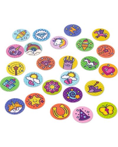 Sticker pentru reîncărcare Melissa & Doug - Unicorn, 300 buc - 3