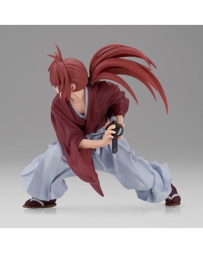 Statuetă Banpresto Animation: Rurouni Kenshin - Kenshin (Vibration Stars), 12 cm - 4