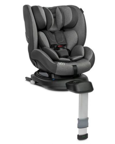 Scaun auto Caretero - Rio, IsoFix, i-Size, 40-105 cm, Gri - 1