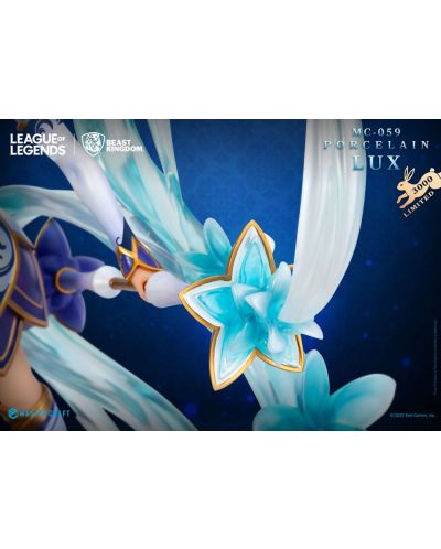 Statuetâ Beast Kingdom Games: League of Legends - Lux (Limited Edition), 42 cm - 8