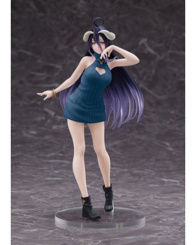 Statuetă Taito Animation: Overlord - Albedo (Knit Dress Ver.) (Renewal Edition), 20 cm - 2