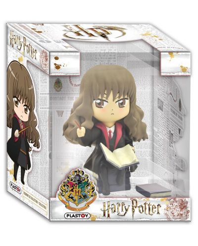 Statueta Plastoy Movies: Harry Potter - Hermione Granger (Studying A Spell), 13 cm - 2