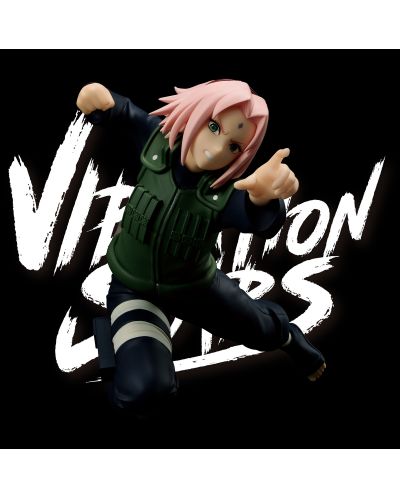 Statuetă Banpresto Animation: Naruto Shippuden - Haruno Sakura II (Vibration Stars), 14 cm - 5