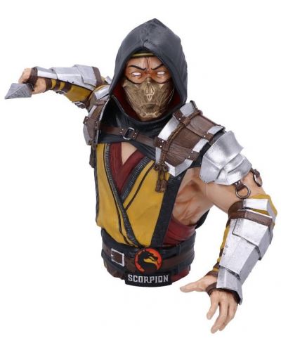 Statuetă bust Nemesis Now Games: Mortal Kombat - Scorpion, 29 cm - 1
