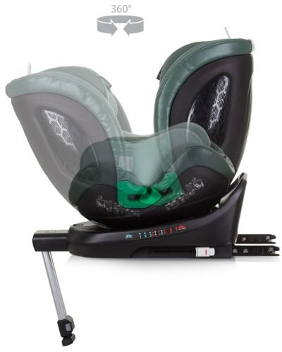 Scaun auto Chipolino - Maximus, 360°, I-Size, IsoFix, 40-150 cm, verde - 6