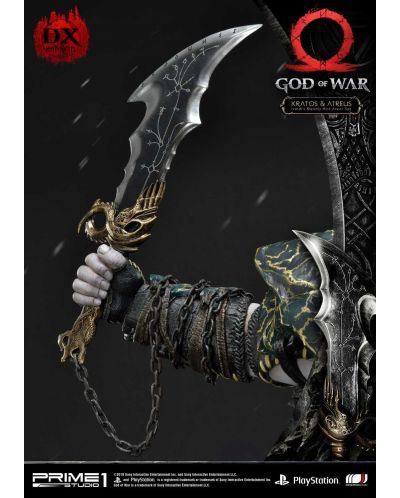 Statueta Prime 1 Games: God of War - Kratos & Atreus (Deluxe Version), 72 cm - 7