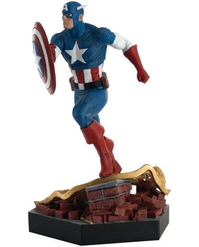 Figurină Eaglemoss Marvel: Captain America - Captain America, 16 cm - 1