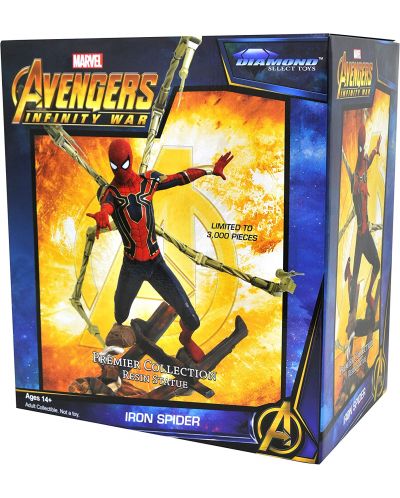 Figurină Diamond Select Marvel: Avengers - Iron Spider-Man, 30 cm - 5