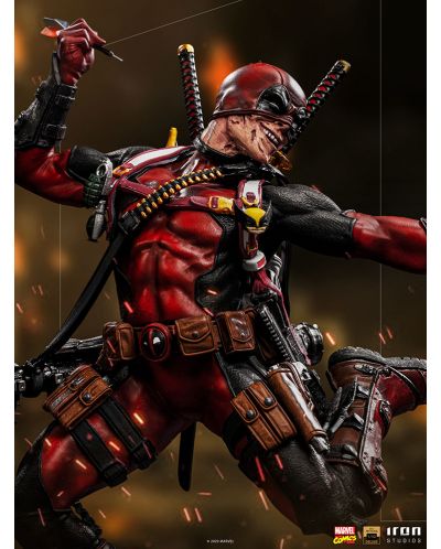 Statueta Iron Studios Marvel: Deadpool - Deadpool, 24 cm	 - 8