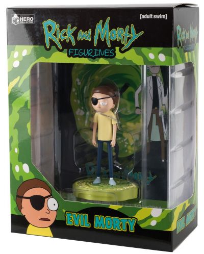 Statuetă Eaglemoss Animation: Rick &Morty - Evil Morty, 15 cm - 4