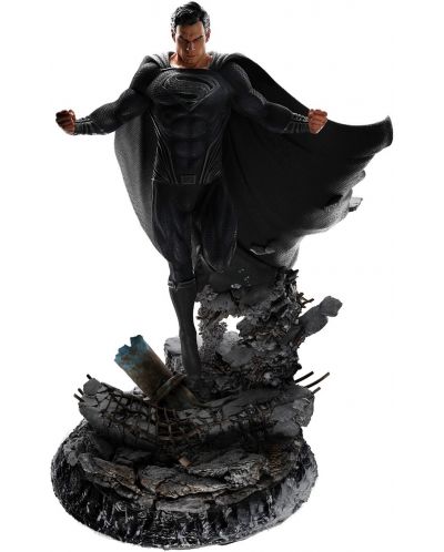 Figurină Weta DC Comics: Justice League - Superman (Black Suit), 65 cm - 4