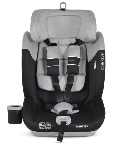 Scaun auto Cangaroo - Force, i-Size, IsoFix , 76-150 cm, gri - 5