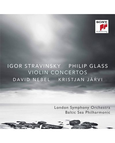 David Nebel - Stravinsky & Glass: Violin Concertos (CD)	 - 1