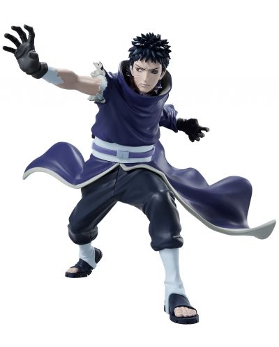 Statuetă Banpresto Animation: Naruto Shippuden - Uchiha Obito II (Vibration Stars), 14 cm - 1