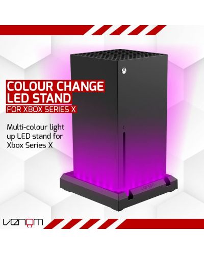 Suport pentru consola Venom Multi-Colour LED Stand (Xbox Series X) - 3