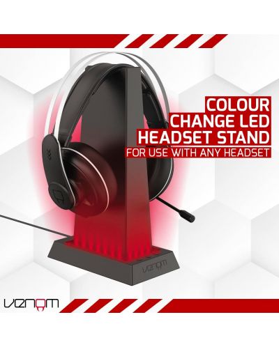 Suport pentru căști Venom - Colour Change LED Headset Stand - 6