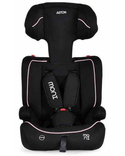 Scaun auto pentru copii Moni - Aston, 9 - 36 kg, roz - 7