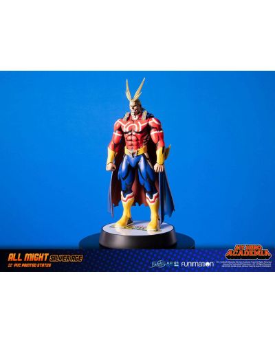 Figurină First 4 Figures Animation: My Hero Academia - All Might (Silver Age), 28 cm - 2