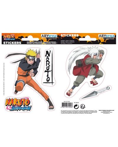 Stickere ABYstyle Animation: Naruto - Naruto & Jirayia - 1