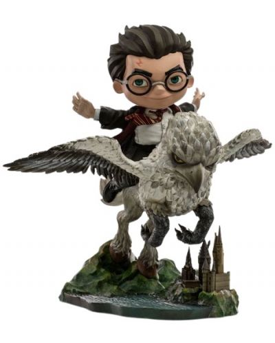 Figurina Iron Studios Movies: Harry Potter - Harry Potter & Buckbeak, 16 cm	 - 1