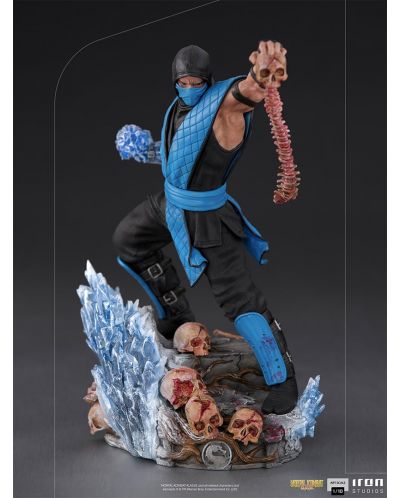 Figurină Iron Studios Games: Mortal Kombat - Sub-Zero, 23 cm	 - 3