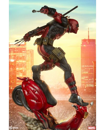 Statueta Sideshow Marvel: Deadpool - Deadpool (Premium Format), 52 cm - 2