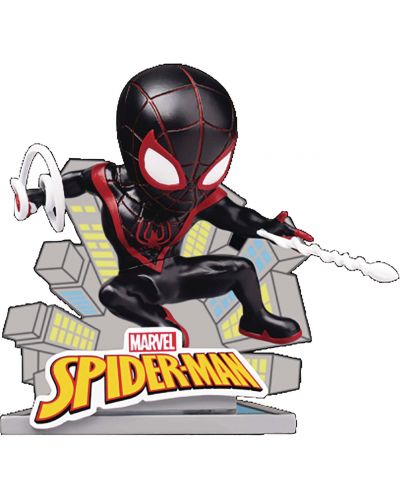 Statueta Beast Kingdom Marvel: Spider-man - Miles Morales, 8 cm - 1