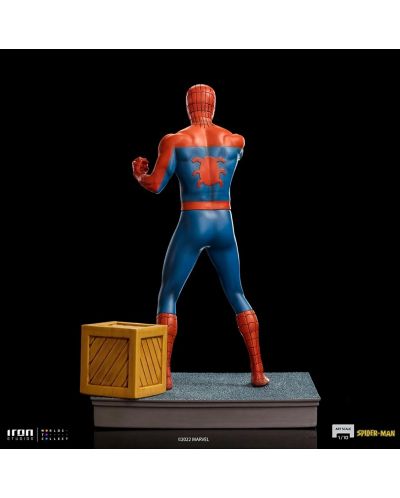 Statuetă Iron Studios Marvel: Spider-Man - Spider-Man (60's Animated Series) (Pointing) - 3