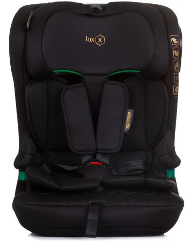 Scaunul auto Chipolino - LuxX, IsoFix, i-Size, 76-150 cm, negru - 3