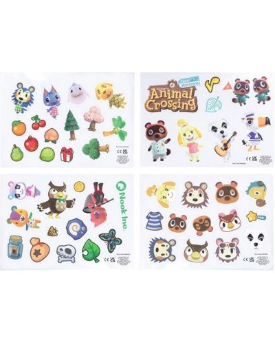 Stickere Paladone Games: Animal Crossing - Characters - 1